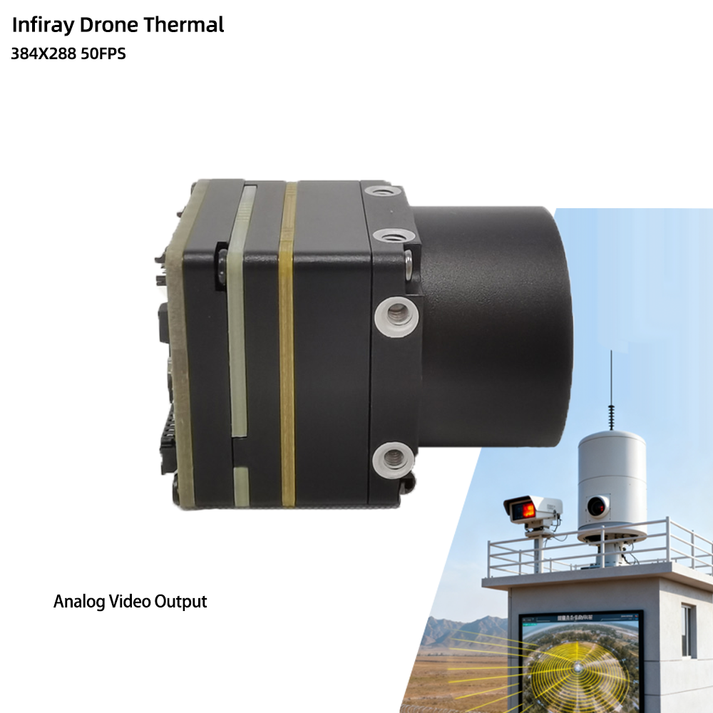 Drone Thermal Imaging - وحدة كاميرا حرارية Iray بتردد 60