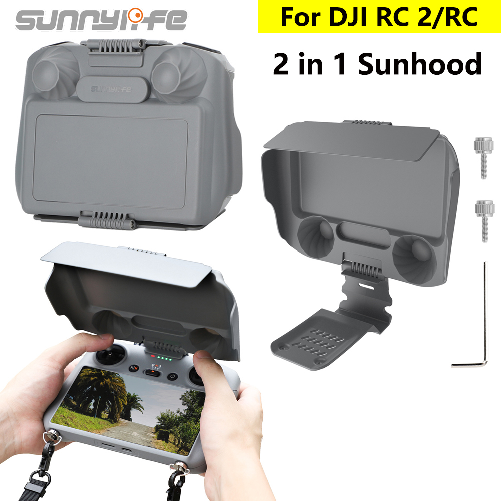 Dji Drone Mini 3 - Sunnylife RC 2 Sunhood المقود حامي