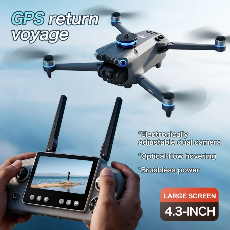 طائرة بدون طيار GT60 بكاميرا 4 - مراجعة Drone Mapping وسعره