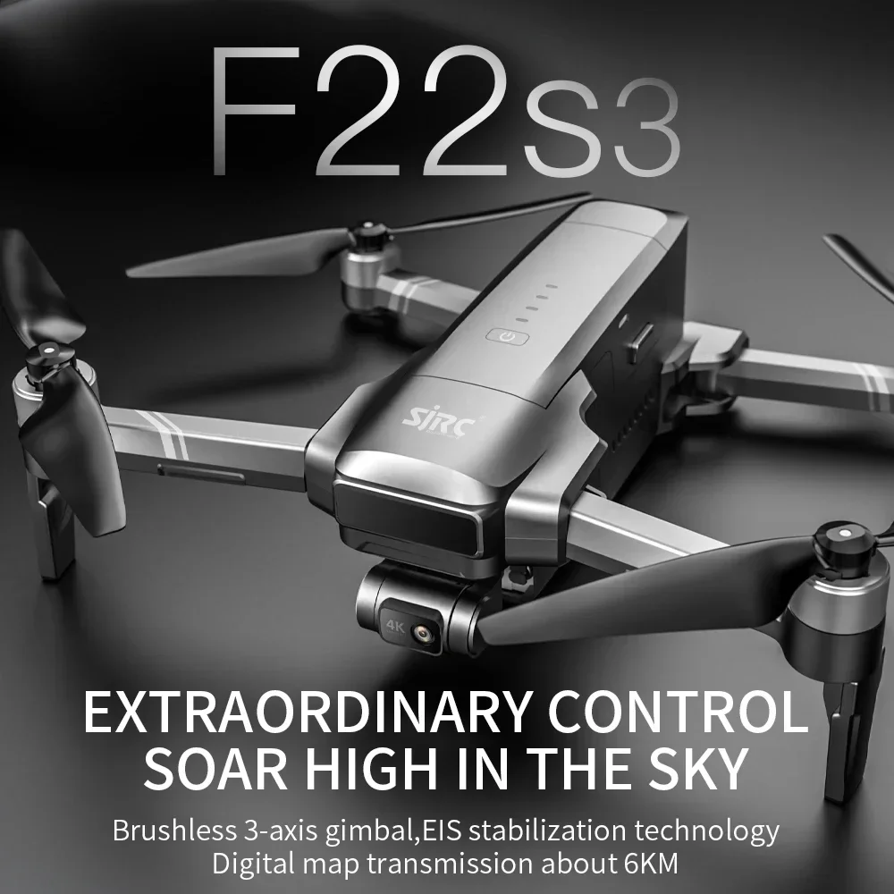 طائرة SJRC F22 S3 pro القابلة  - مراجعة Drone Surveying وسعره