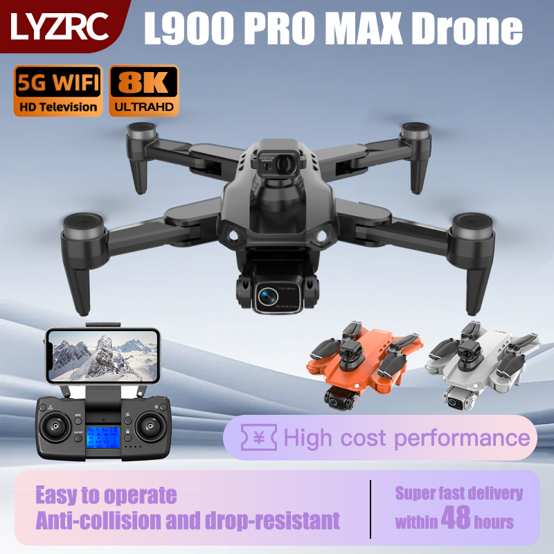 LYZRC L900 PRO MAX تجنب العوائ - مراجعة Drone Mapping وسعره